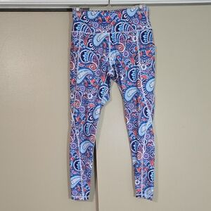 Simply Southern Paisley Leggings Size Large